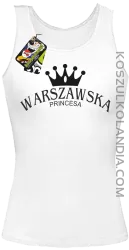 Warszawska princesa - Top damski biała