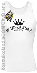 Warszawska princesa - Top damski biała