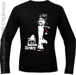 Bolesław Chrobry ala GodFather - Longsleeve męski czarny 