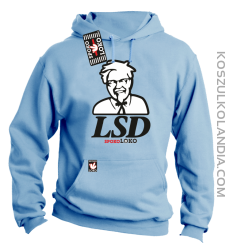 LSD Beffy - Bluza męska z kapturem błękit 