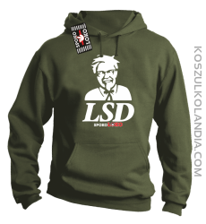 LSD Beffy - Bluza męska z kapturem khaki