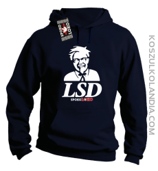 LSD Beffy - Bluza męska z kapturem granat