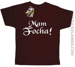 Mam Focha - Koszulka dziecięca brąz 