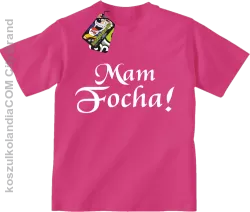 Mam Focha - Koszulka dziecięca fuchsia 