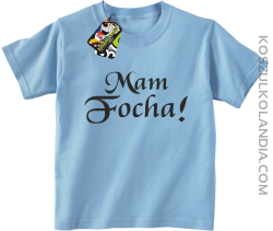 Mam Focha - Koszulka dziecięca błękit 