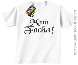 Mam Focha - Koszulka dziecięca biała 