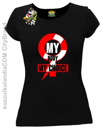 My body My Choice - koszulka damska  34