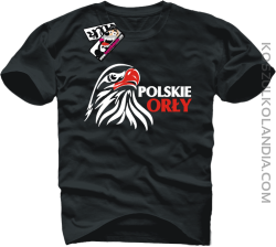 Polskie Orły - koszulka męska - czarny