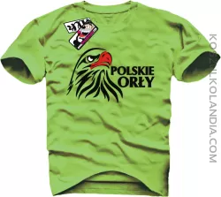 Polskie Orły - koszulka męska - kiwi