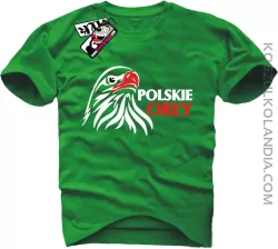 Polskie Orły - koszulka męska - zielony