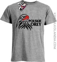 Polskie Orły - koszulka męska - melanżowy