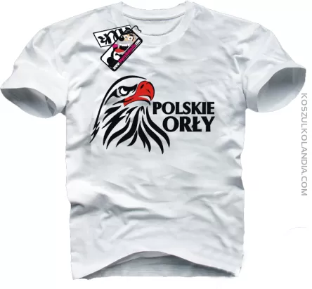 Polskie Orły - koszulka męska - biały