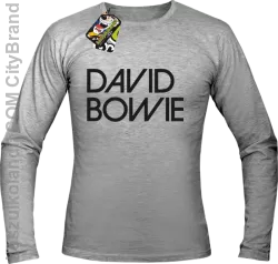 DAVID BOWIE - longsleeve męski - Melanż