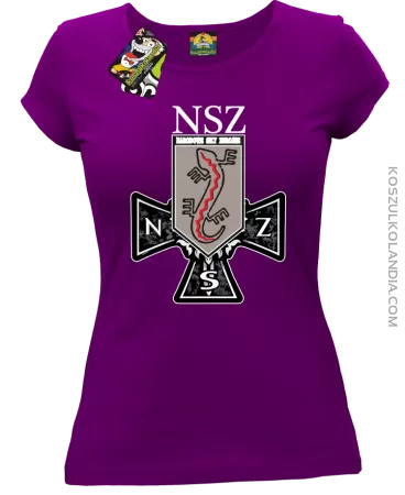 NSZ Narodowe Siły Zbrojne - Koszulka damska 