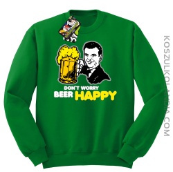 DON'T WORRY BEER HAPPY - Bluza STANDARD khely