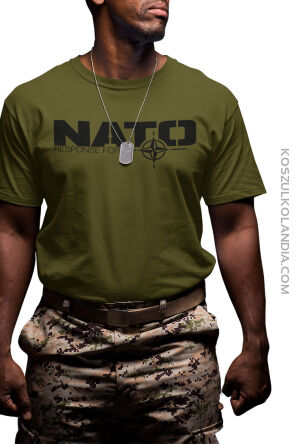 NATO Response Force -  koszulka męska 3