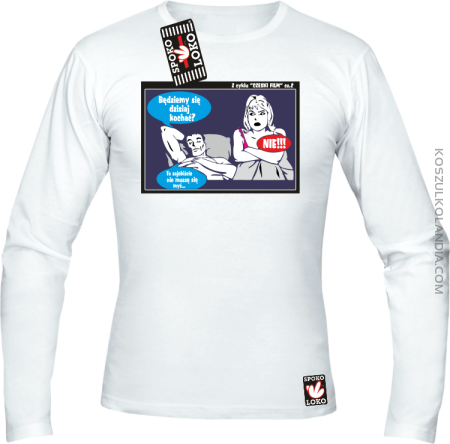 Czeski Film Część 2 Akcja Łóżkowa -  Longsleeve męski