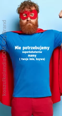 super bohater koszulka