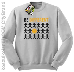 BE DIFFERENT - Bluza męska standard bez kaptura melanż 