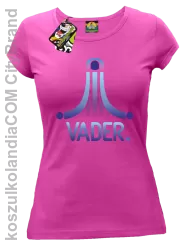 VADER STAR ATARI STYLE - koszulka damska fuchsia 