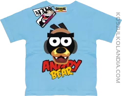 Angry Bear - koszulka dla dziecka - błękitny