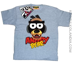 Angry Bear - koszulka dla dziecka - melanżowy