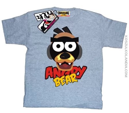 Angry Bear - koszulka dla dziecka