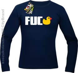 Fuck ala Duck - Longsleeve męski granat