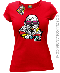 Fuck That Clown - Koszulka damska czerwona 