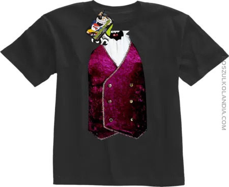 Kamizelka Drakuli - koszulka dziecięca 