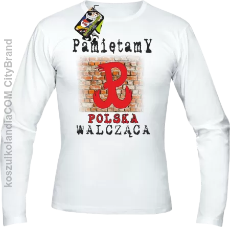 PAMIĘTAMY POLSKA WALCZĄCA - Longsleeve męski