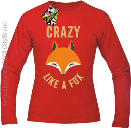 Crazy like a Fox -  Longsleeve męski