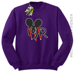 MR ala Mickey - Bluza STANDARD - Fioletowy