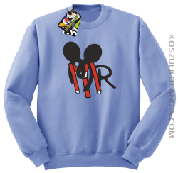 MR ala Mickey - Bluza STANDARD - Błękitny