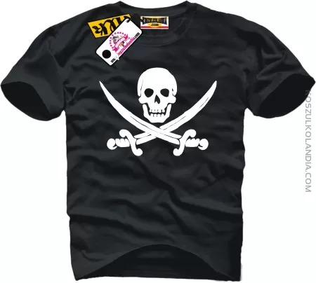 PIRAT Morski - koszulka dla pirata męska