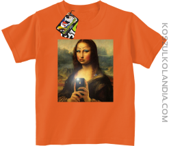Mona Smart Pear Lisa - Koszulka dziecięca pomarańcz