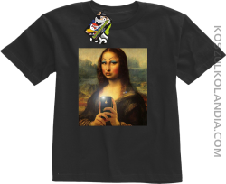 Mona Smart Pear Lisa - Koszulka dziecięca czarny