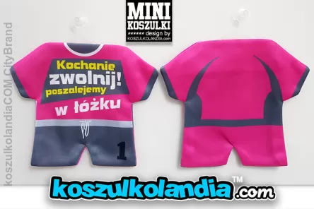 Kochanie zwolnij ! Poszalejemy w łóżku - MINI KOSZULKA 