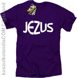 JEZUS Jesus christ symbolic - Koszulka Męska - Fioletowy