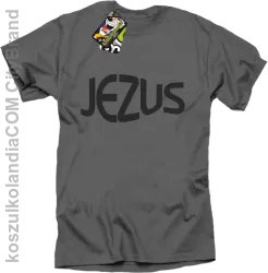 JEZUS Jesus christ symbolic - Koszulka Męska - Szary