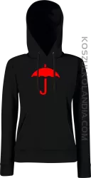 Parasol symbol - bluza z kapturem damska czarna