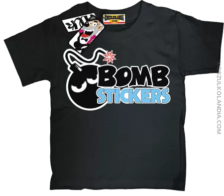 Bomb Stickers - koszulka dla dziecka