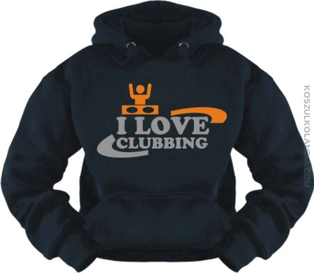 I Love Clubbing - Bluza Nr KODIA00110bl