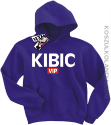 Kibic VIP - bluza dziecięca z nadrukiem - fioletowy