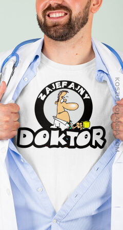 Zajefajny Doktor - koszulka męska