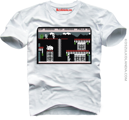 Bruce Lee Spectrum Gra komputerowa - koszulka męska
