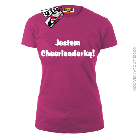 Jestem Cheerleaderką - koszulka damska