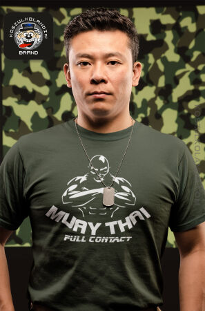 Muay Thai Full Contact - Koszulki Męskie