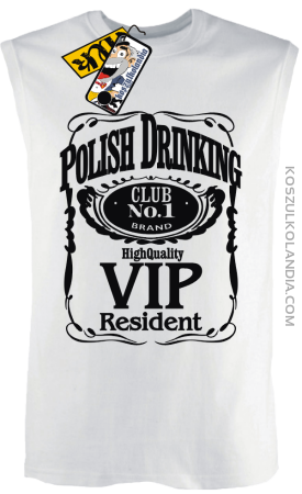 POLISH Drinking Team Resident VIP - bezrękawnik męski
