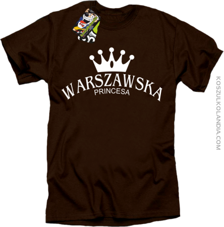 Warszawska princesa - Koszulka męska 